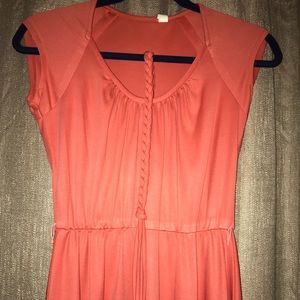 Vintage orange 2pc dress